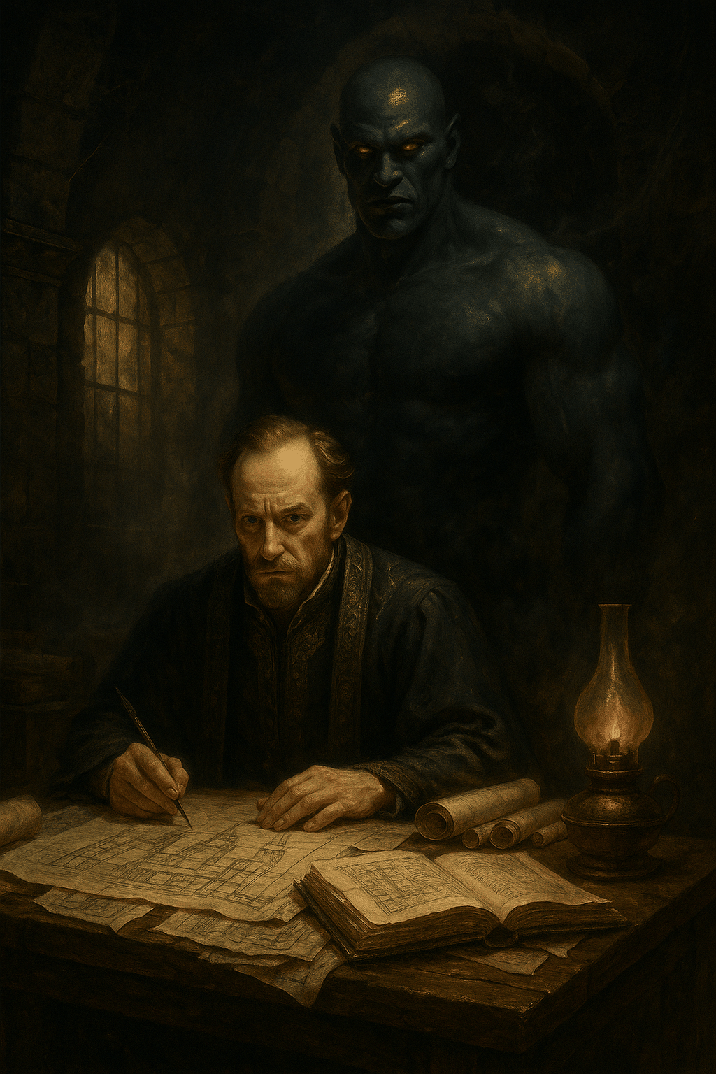 Dietrich and the demon Jothin - A fallen priest's corruption