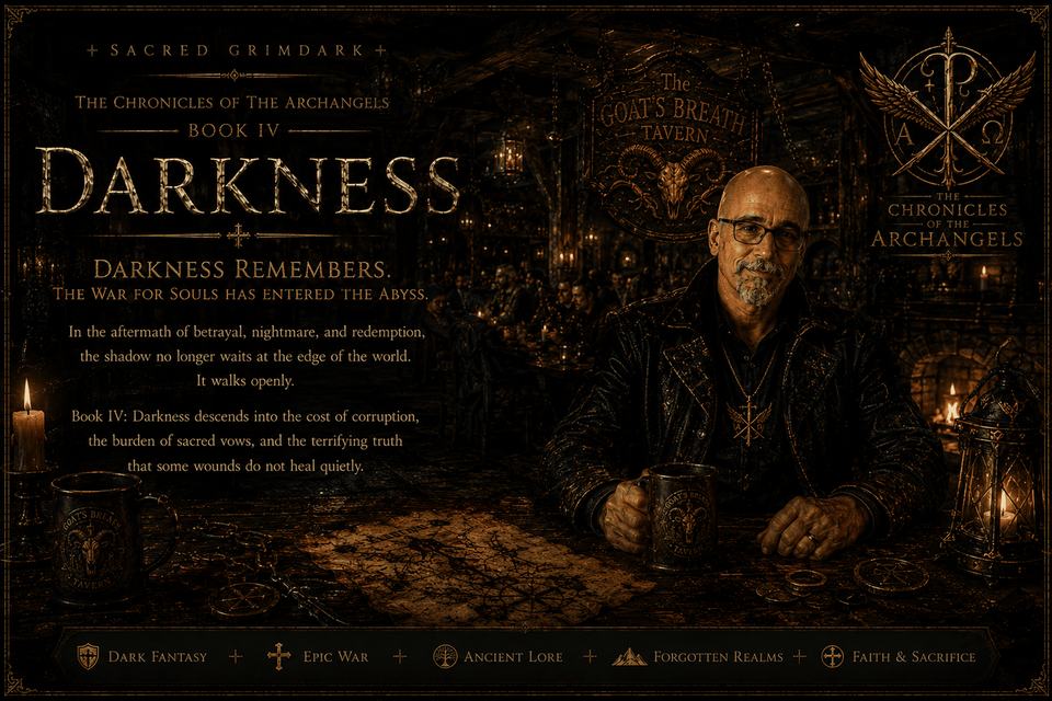 Darkness — official key art, The Chronicles of the Archangels Book 4