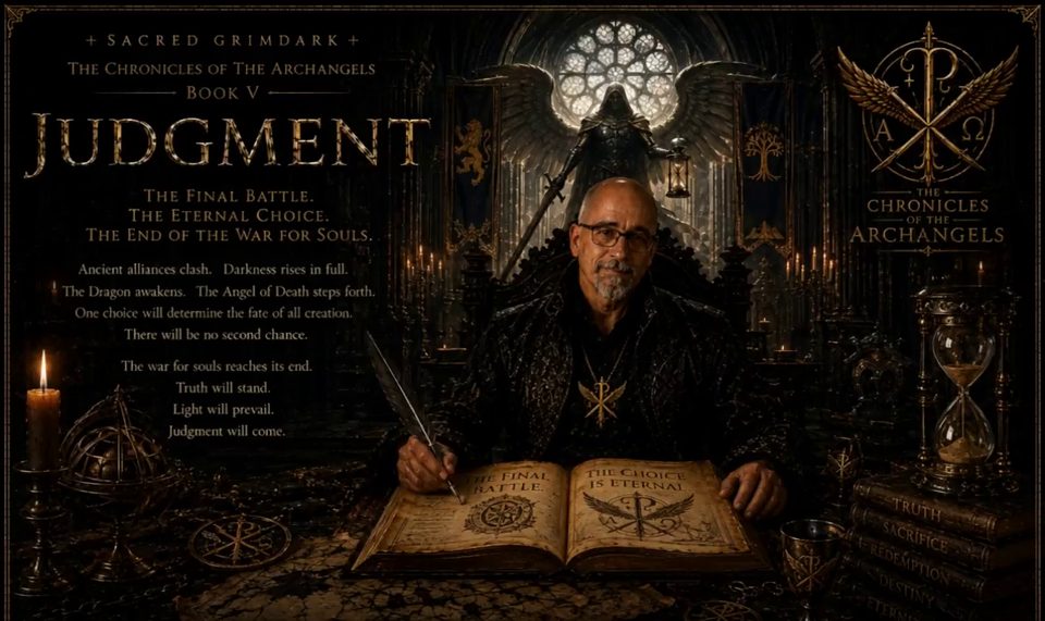 Judgment — official key art, The Chronicles of the Archangels Book 5