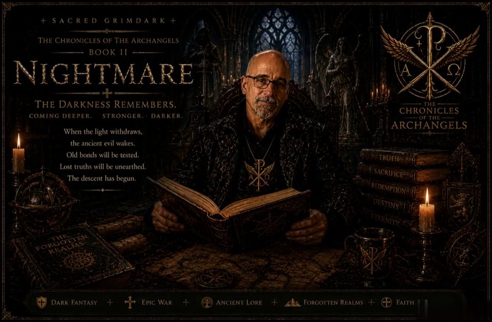 Nightmare — official key art, The Chronicles of the Archangels Book 2